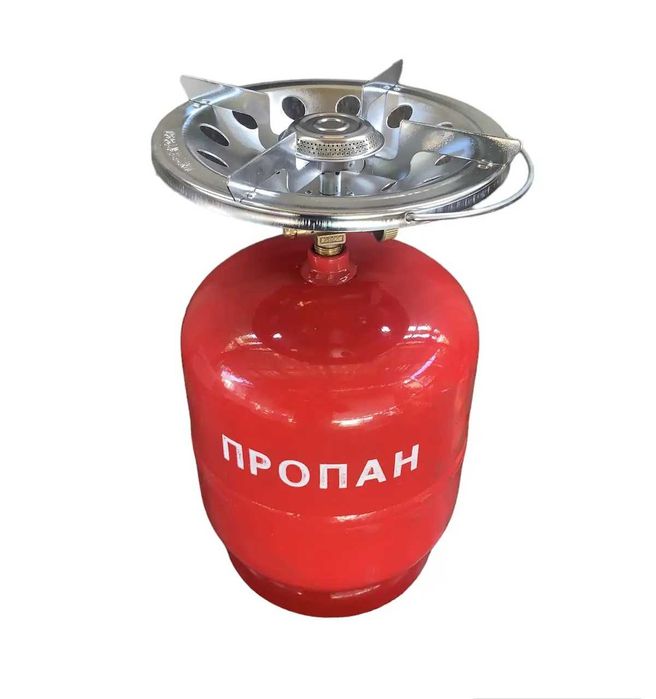 Газовый обогреватель Nurgaz 1,5 кВт + Балон 8л