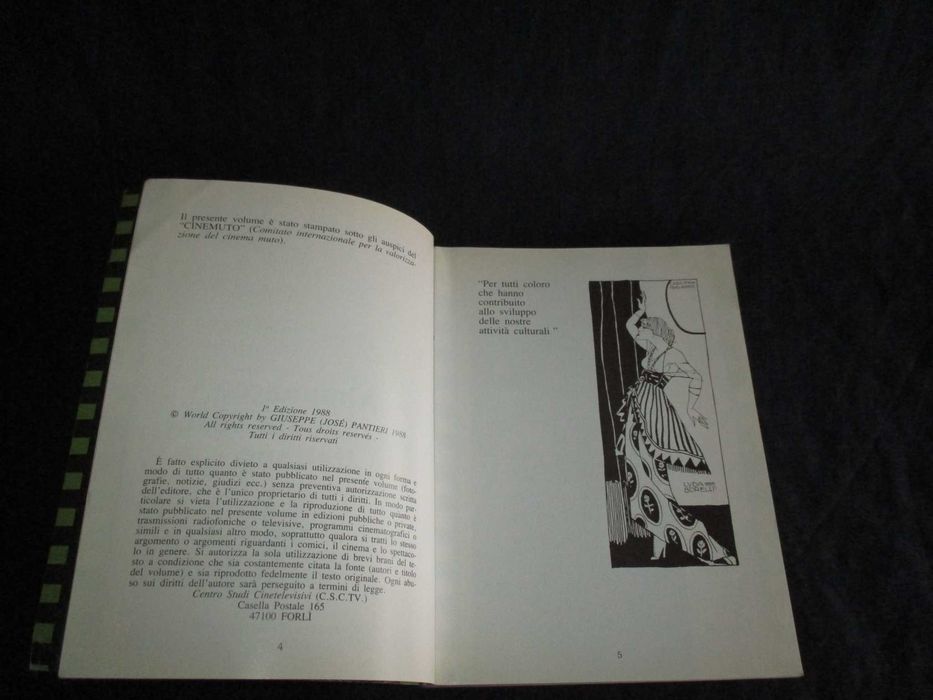 Livro Almanacco Del Cinema Muto Italiano Chiti Pantieri Popeschich