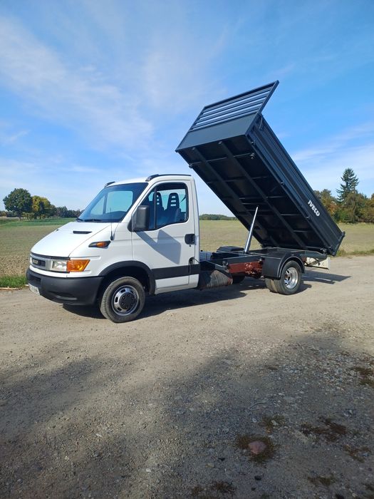 Iveco daily 50 c13 nowa wywrotka na 3 strony 130 km 2.8 hpi mascot sprinter 35c15  bliźniak 35c12