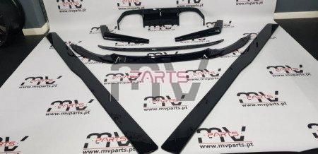 Conjunto Bmw M3 F80 Spoiler, Aileron, Laminas e Difusor