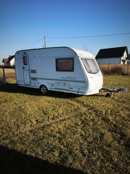 Przyczepa kempingowa Halander 410 dmc 1200 kg