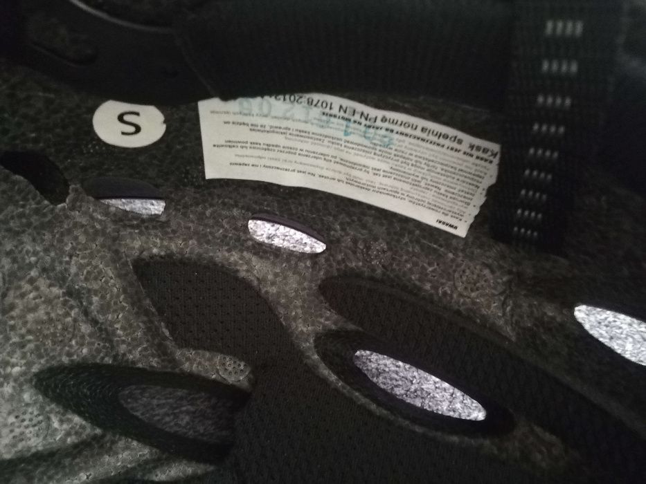 Kask rowerowy młodzieżowy B-SKIN "S" TOMCAT 48-52cm fioletowy