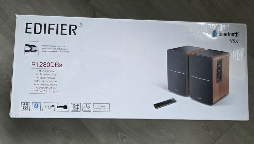 Głośniki Edifier R1280DBs Brązowy