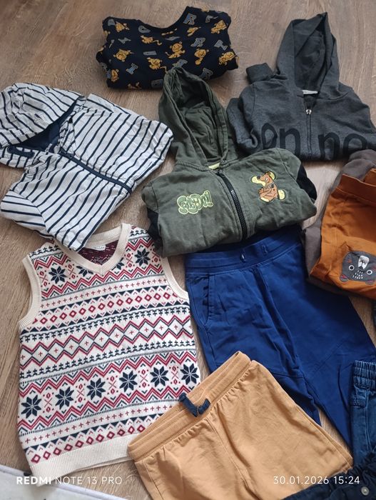 Ubrania dla chłopca 98-104