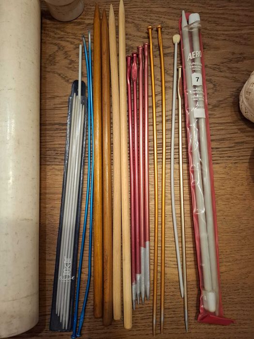 Agulhas Tricô e Crochet