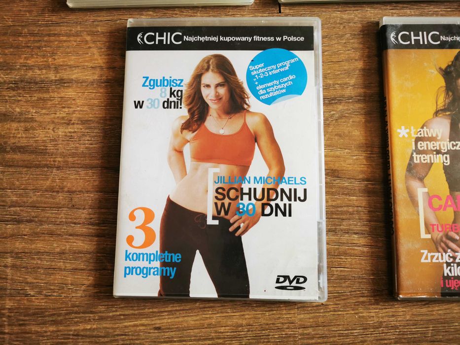 Zestaw DVD Fitness – Cardio, brzuch, stretching, odchudzanie!