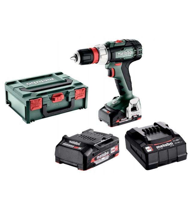 Wiertarko-wkętarka Metabo BS 18 L Quick 614052500 2x2Ah walizka