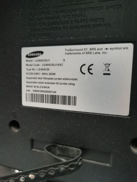 Telewizor Samsung 40 cali.