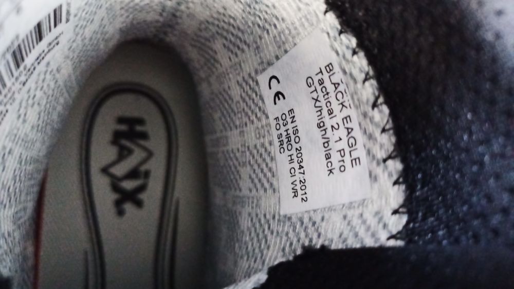 Botas militares Haix tactical 38