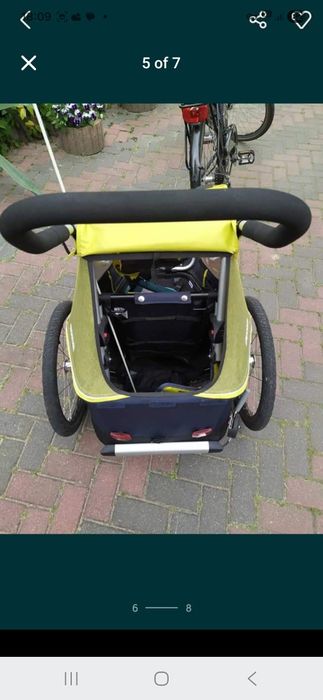 Przyczepka rowerowa Croozer WYNAJEM