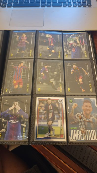 Messi cartas raras