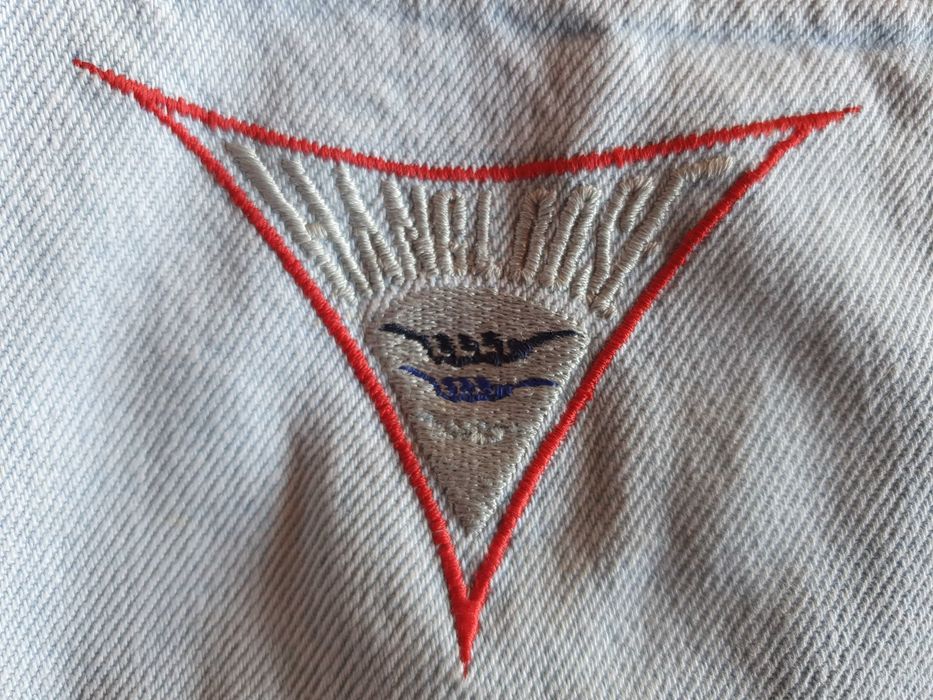 Calções de ganga marca Hang Loose, Nº 40, modelo RARO - made in Brazil