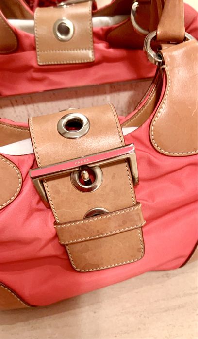 Carteira Prada Original Rosa