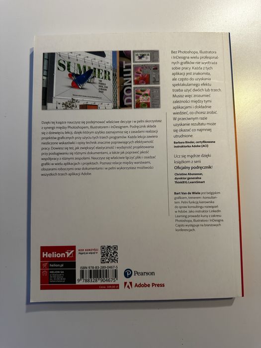 NOWA książka Adobe Photoshop, Illustrator i InDesign