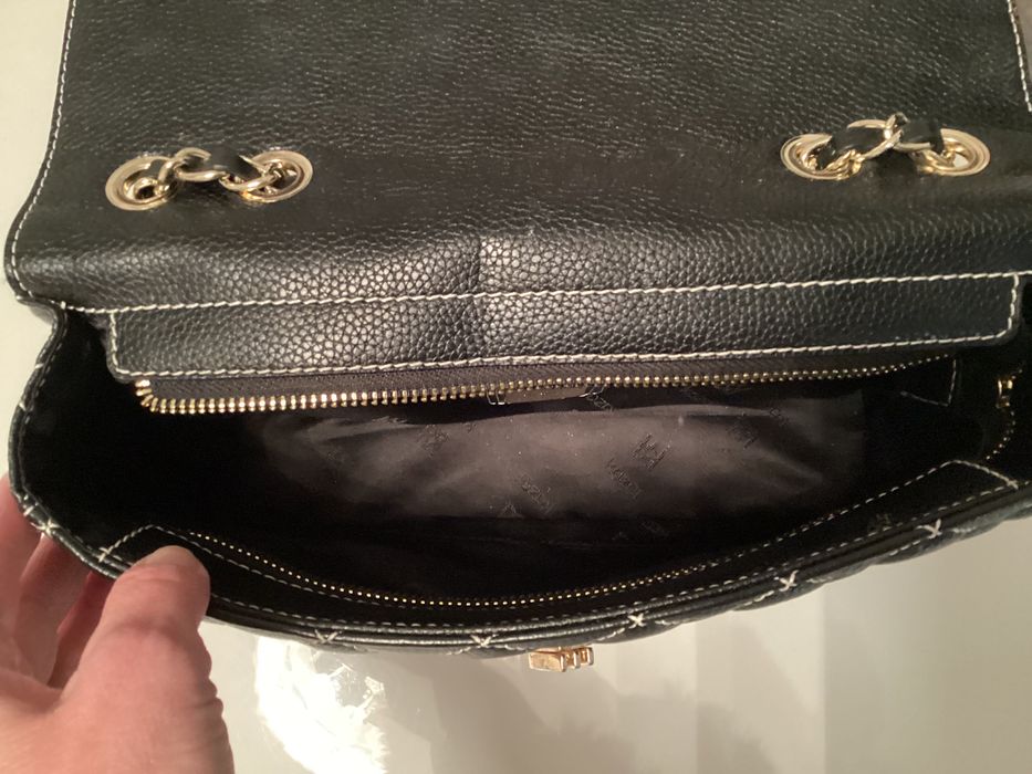 Torebka Kazar skóra czarna