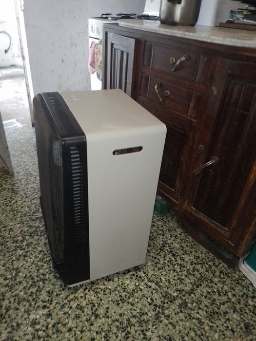 Aquecedor a gás com botija