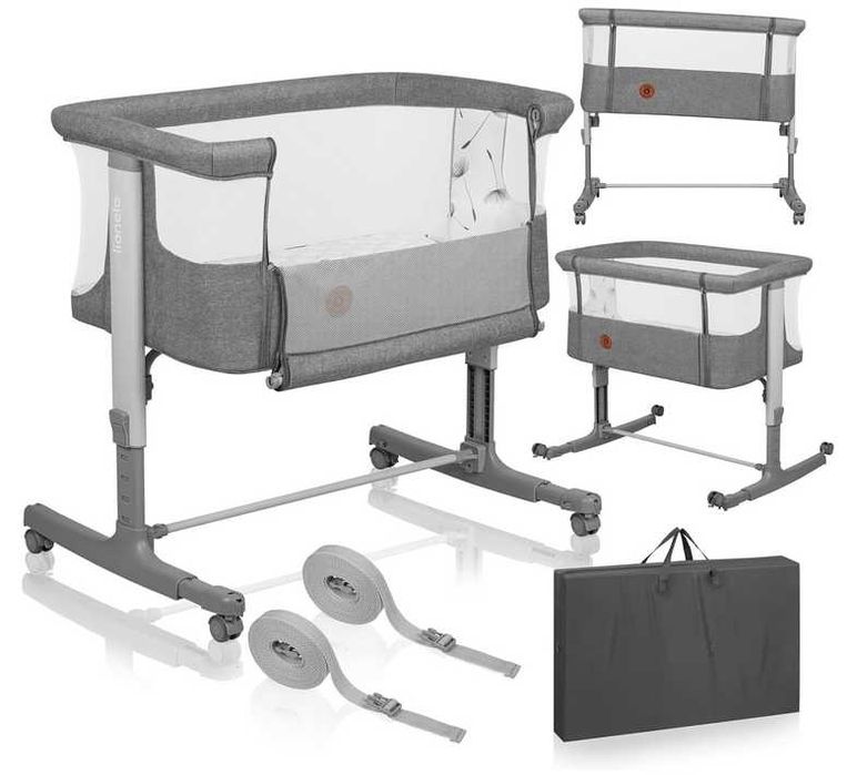 Berço de bebé e de baloiço até 9 kg - 60 x 66 x 85 cm - NOVO