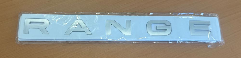 Emblema Letras Símbolo Legenda Range Rover