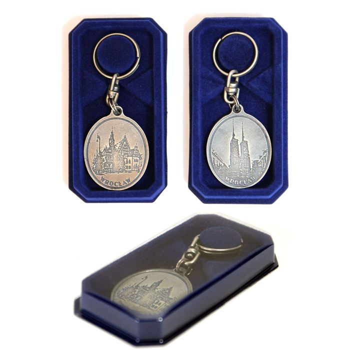 Wrocław brelok posrebrzany Art-Dog