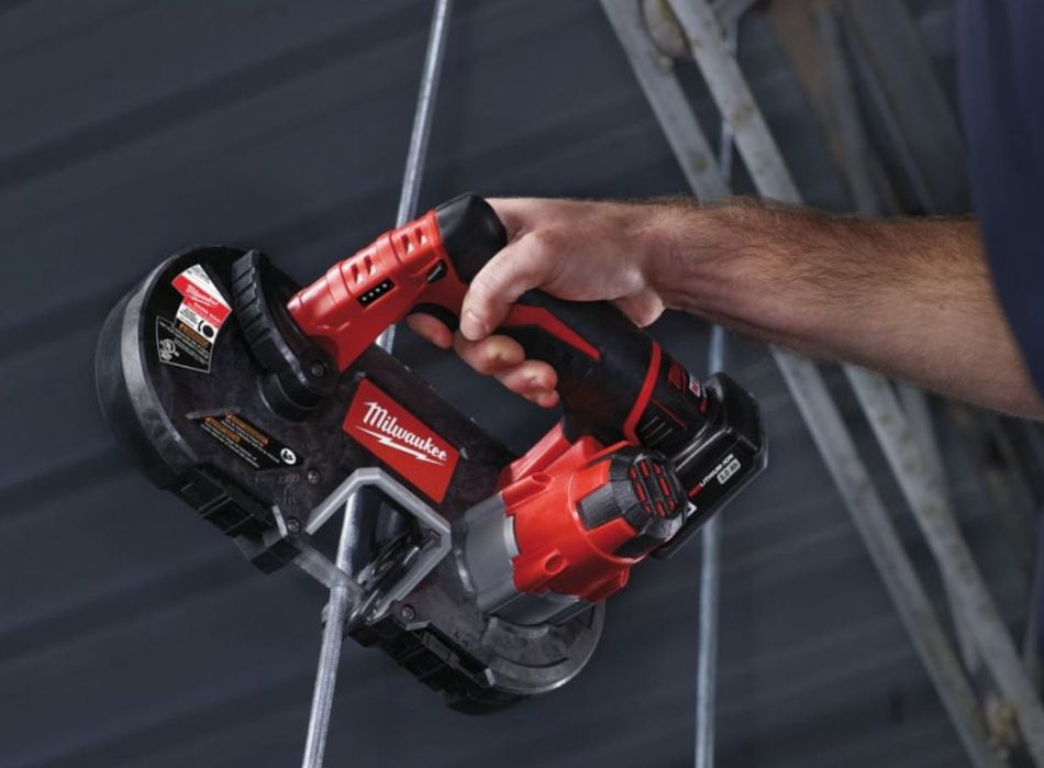Пила стрічкова акумуляторна MILWAUKEE, M12 BS-0 (+ полотно)