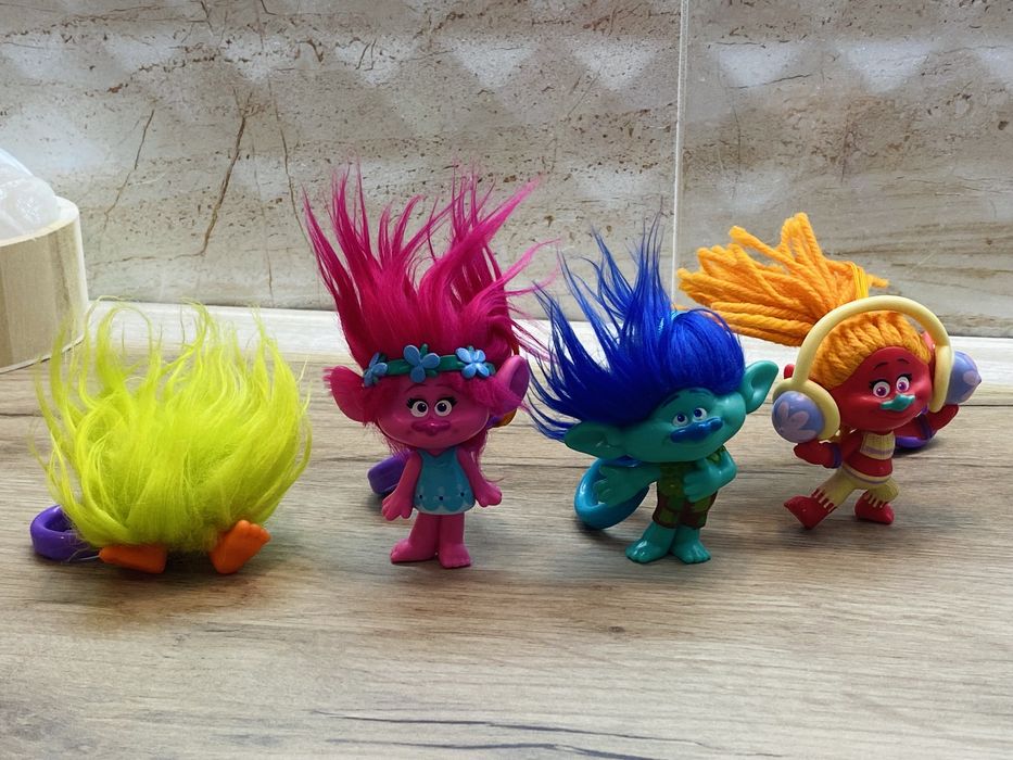 Zestaw 4 szt. figurek Trolle Trolls