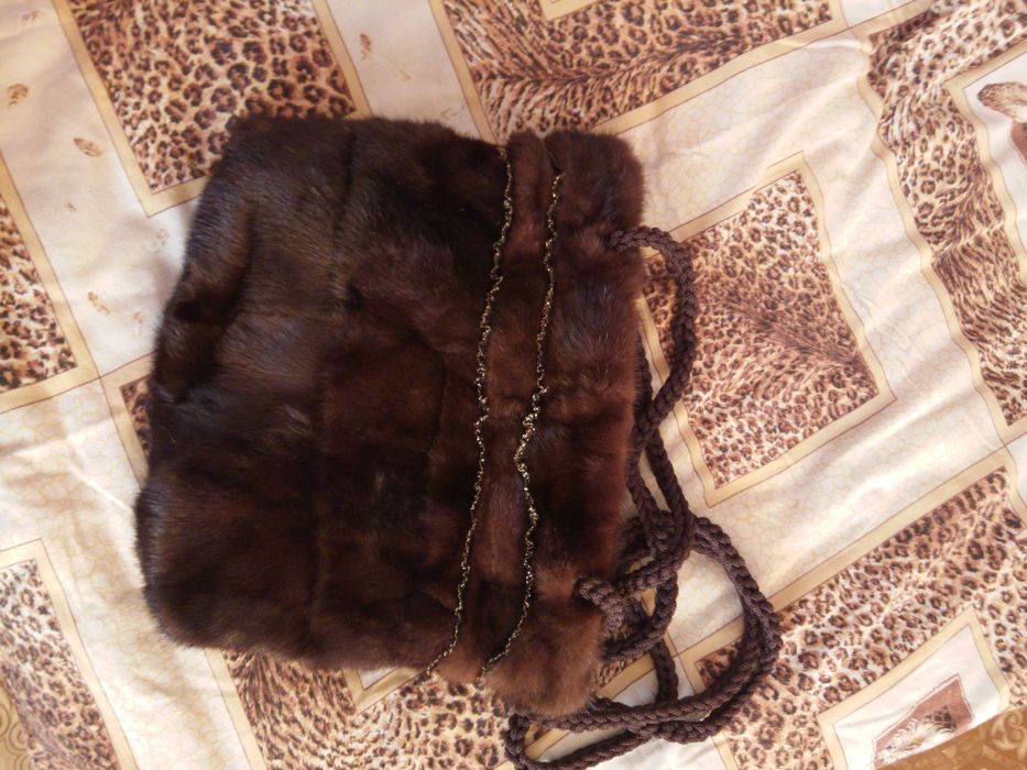 Женская сумочка, норка