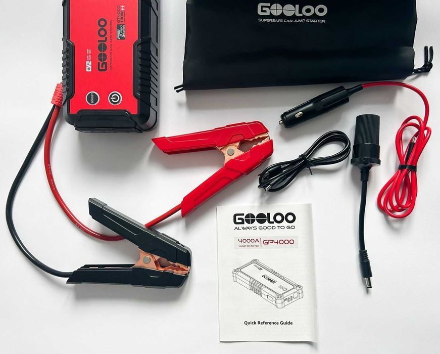 Powerbank Urządzenie rozruchowe GOOLOO GT4000 Booster Starter 4000A