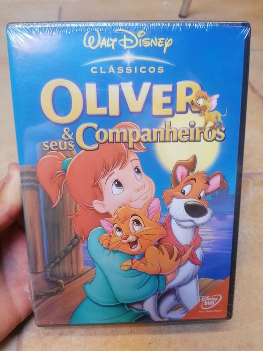 DVD Oliver e os seus Companheiros Disney Novo
