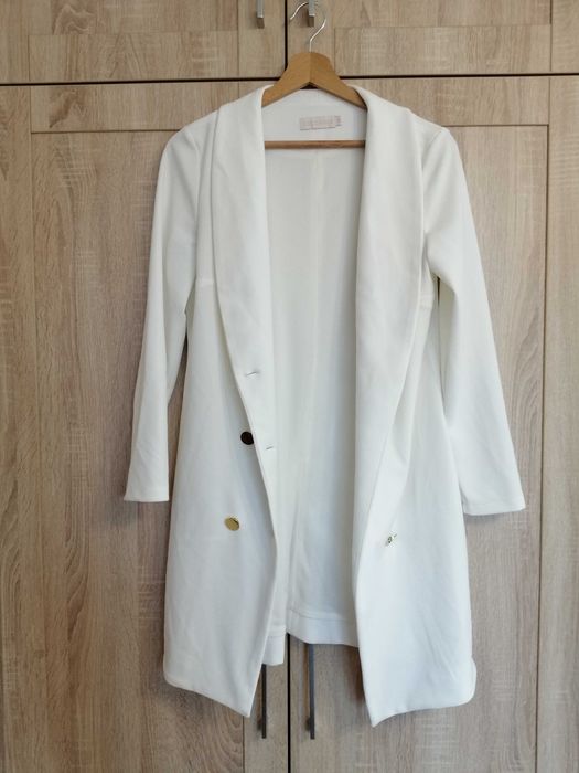 Marynarka Cocomore, rozmiar 38 – długa, elegancka klasyka