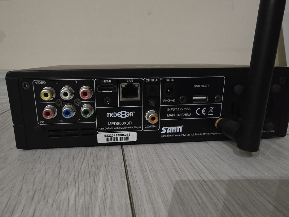 MED800x3D Odtwarzacz multimedialny