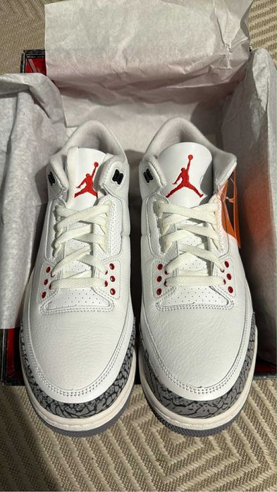 Jordan 3 White Cement Oryginalne
