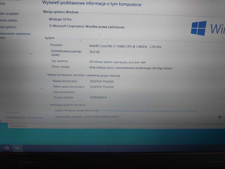 Laptop LENOVO E560 FHD IPS/i7-5600/16GB  RAM/SSD 250 GB/R7 M370+Stacja