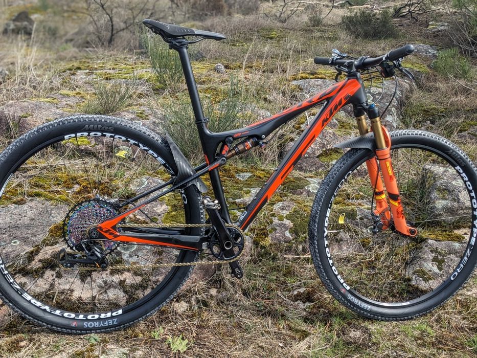 9,6kg KTM SONIC XTR Rodas Prototype NOVAS