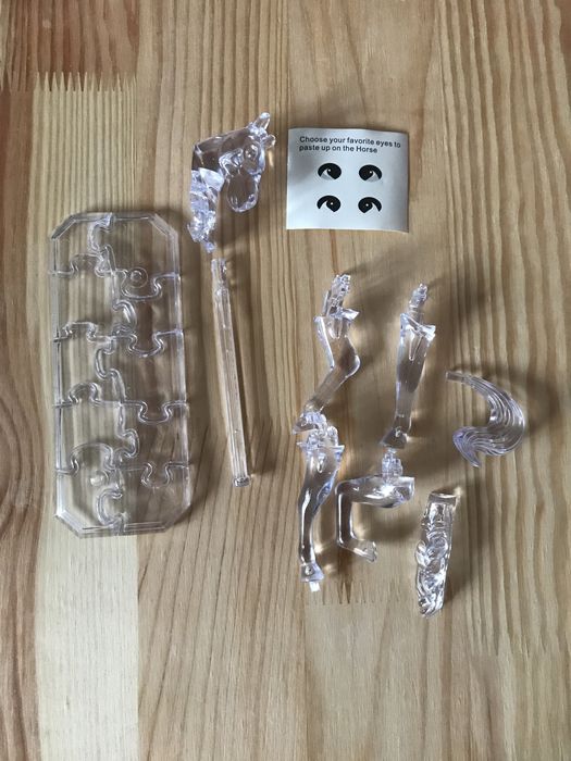 Кінь 3D кристалічний пазл об‘мний.