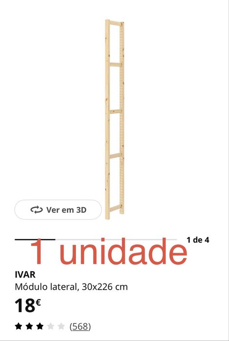 Módulos de Estante IVAR