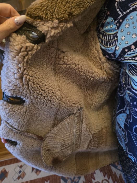 Futro góralskie owcze kożuch xxl