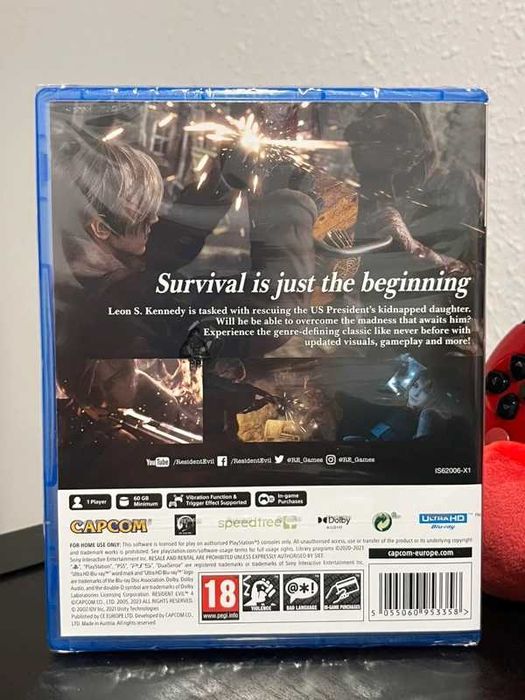 RESIDENT EVIL 4 Remake PS5 Selado