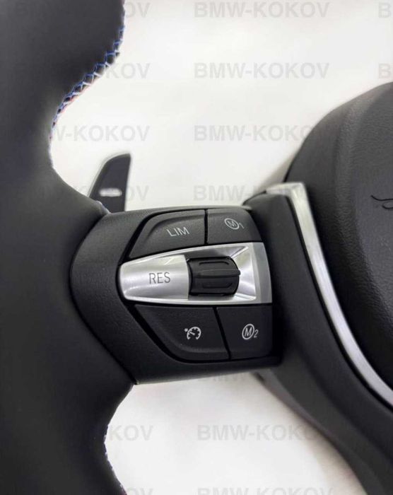 ‼️ Тюнінг Кермо BMW M Sport ‼️Ціна з подушкою Air Bag! Шкіряний Спортивний Руль Nappa M3 для БМВ F30 F31 F32 F33 F36 F20 F21 F10 F11 X3 F25 X5 F15