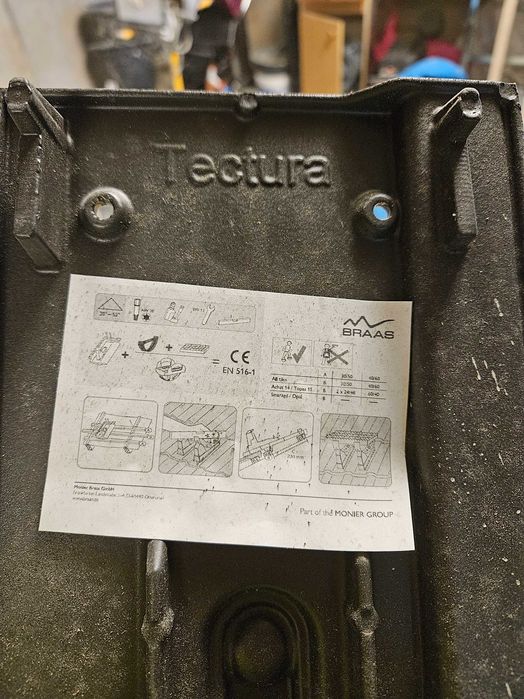 Braas teviva grafit Stopnie kominiarskie