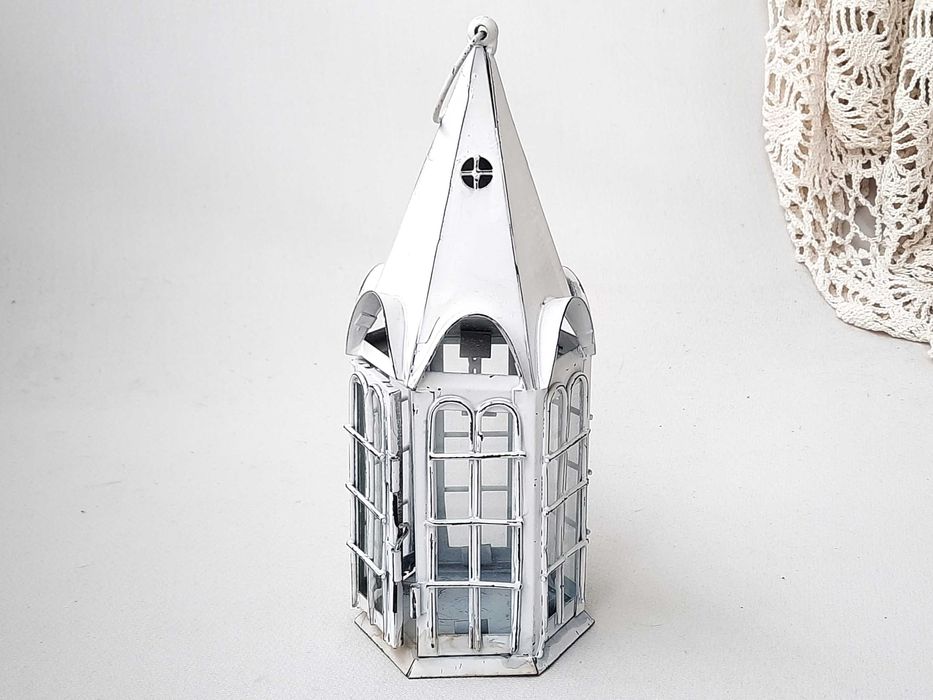 Świecznik , lampion - metal