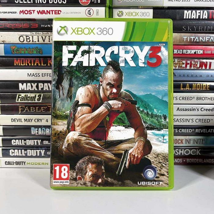 Гра Microsoft Xbox 360 Far Cry 3 Б/У Оригінальна Ігра Фар Край 3 Асортимент ігор іксбокс 360 фар сру