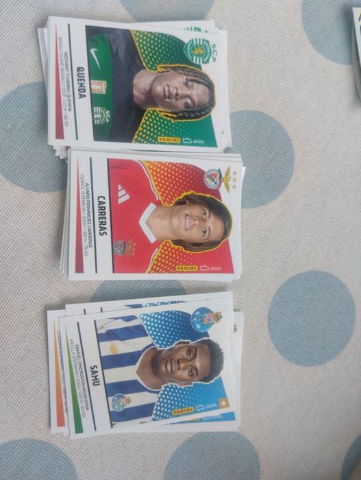 Cromos da liga 2024/25.  Atualização com mercado de inverno