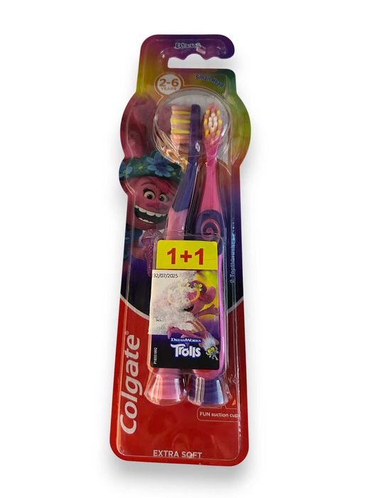szczoteczki dla dzieci colgate 1+1