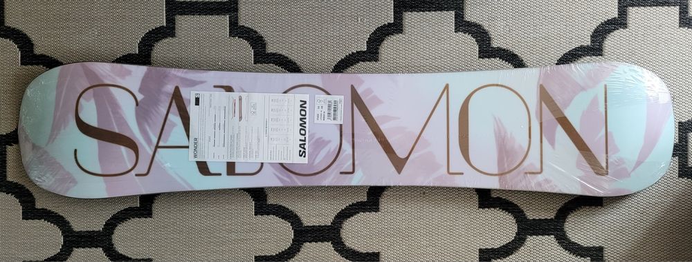 Nowa deska snowboard Salomon Wonder 144 damska gwarancja