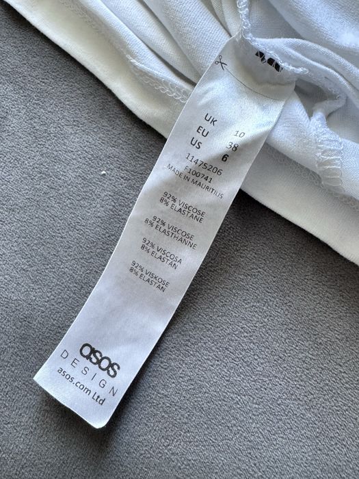 Letnia krótka sukienka Asos Design rozm. 38 luźna basic