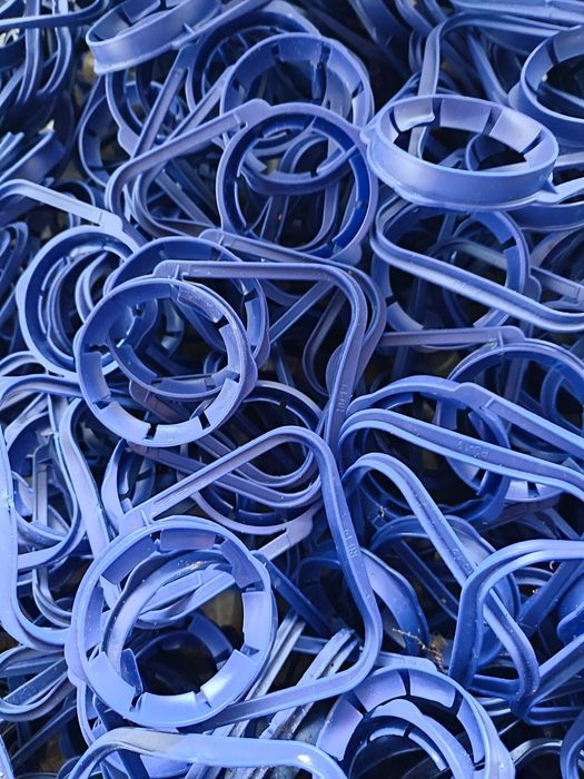 Кришка для ПЕТ пляшок 3л, 5 л, 6л, лійка до каністри 4 л синя, запашка