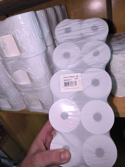 Etiquetas e Rolos Termicos