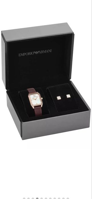 Zegarek damski Emporio Armani plus kolczyki