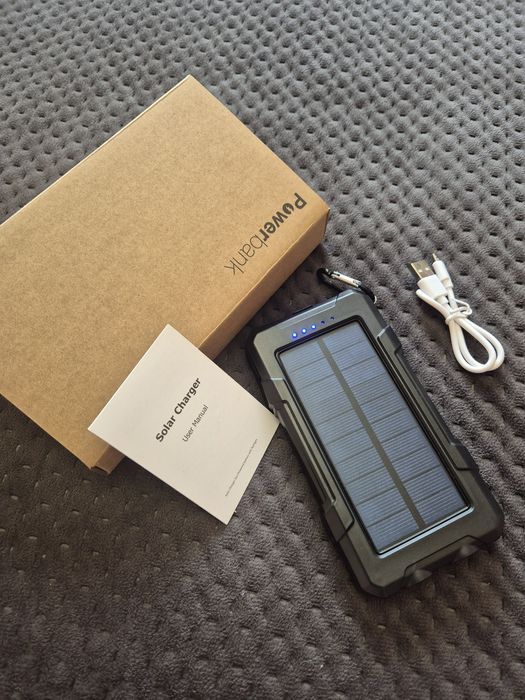 Повербанк від Сонця SOLAR PowerBank 20000 mAh 2хUSB
