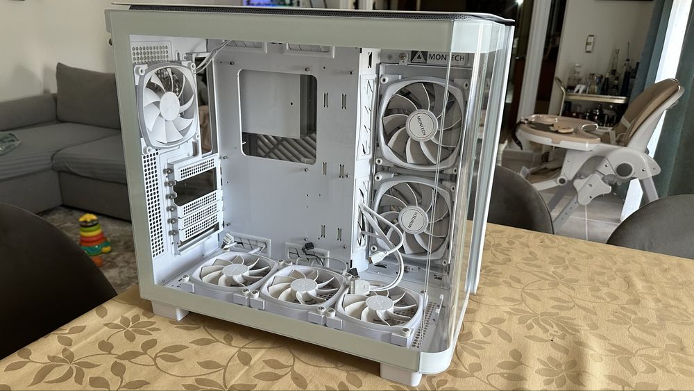 Caixa atx montech king pro com ventoinhas